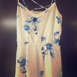Maeve Anthropologie long floral dress